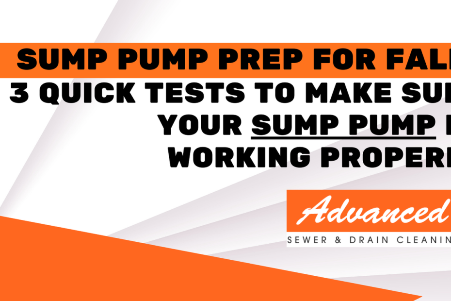 blog image for sump pump tests to make sure its working properly