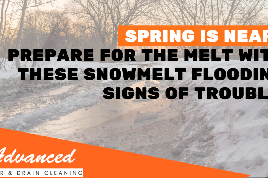 blog image for info regarding spring snowmelt and home flooding