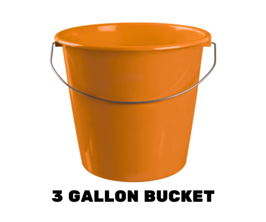 3 - Advanced Sewer & Drain Cleaning a 3 gallon bucket